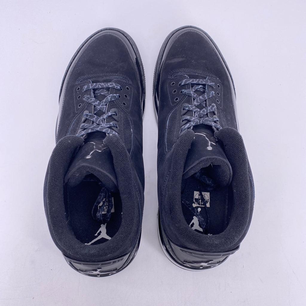 Air Jordan 3 Retro "Black Cat" 2025 Used Size 13