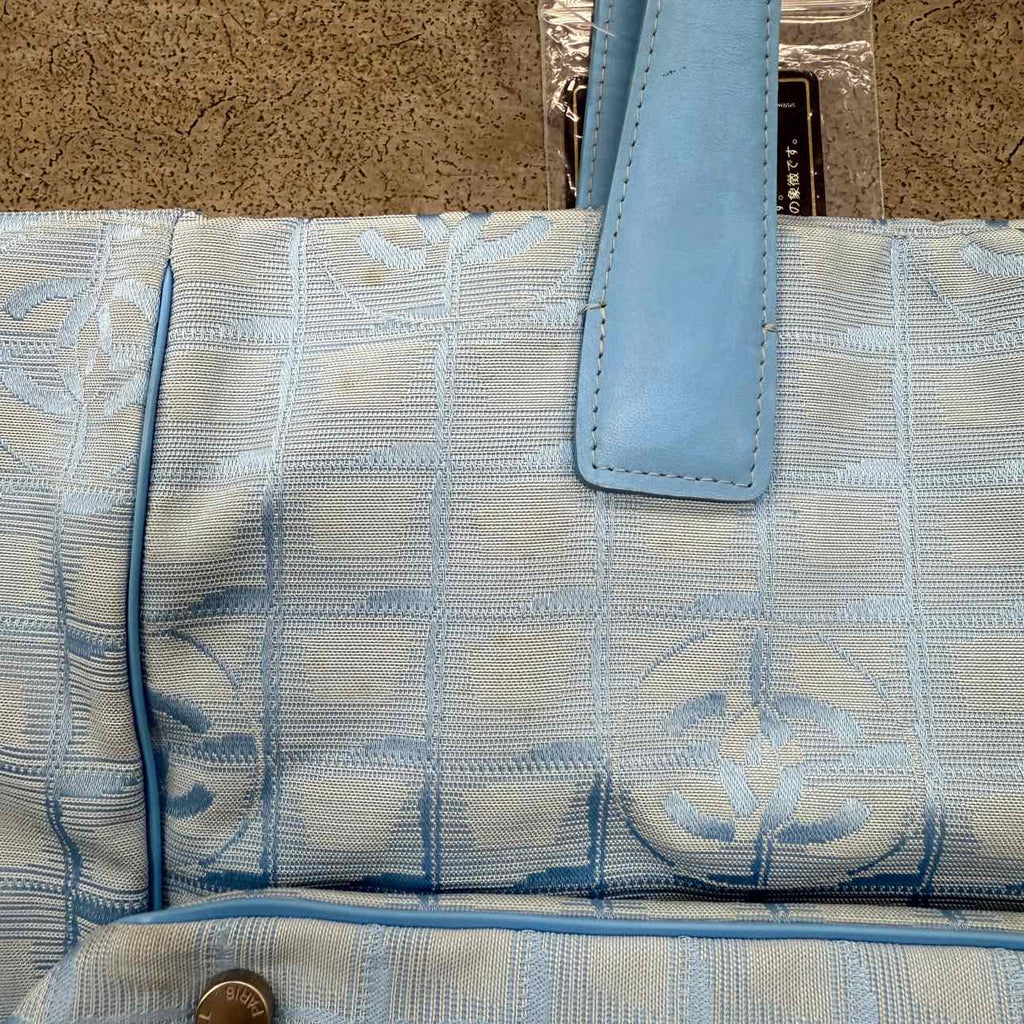 Chanel Tote Bag "MM TRAVEL COCO" Used Blue Size OS