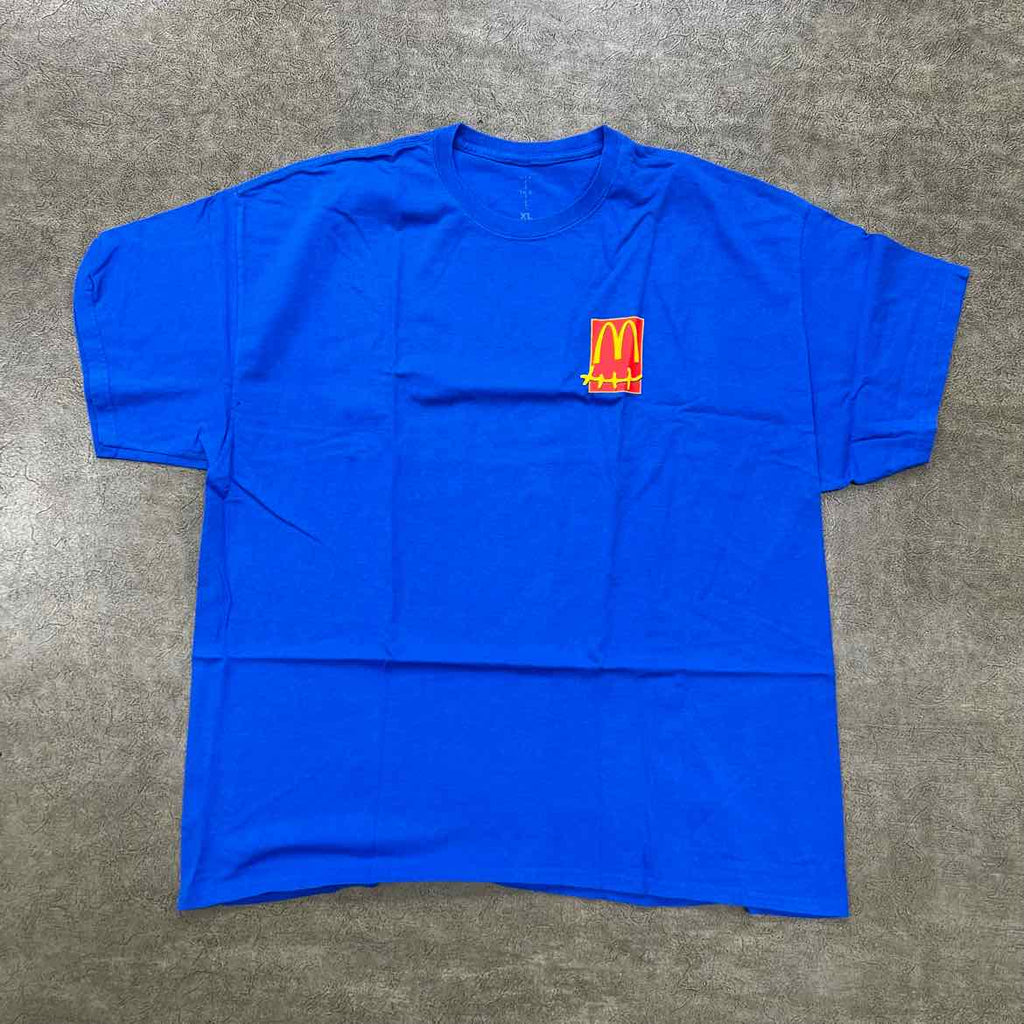 Travis Scott T-Shirt "SERIES III" Blue New Size XL