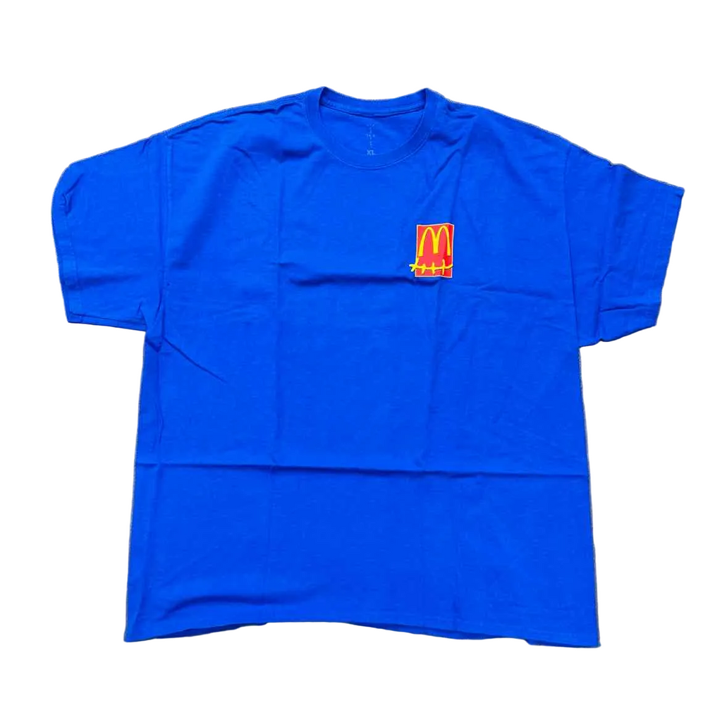 Travis Scott T-Shirt "SERIES III" Blue New Size XL
