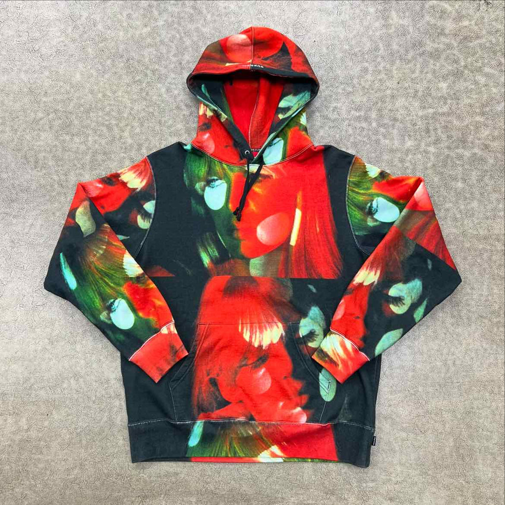 Supreme Hoodie "NICO" Red Used Size M