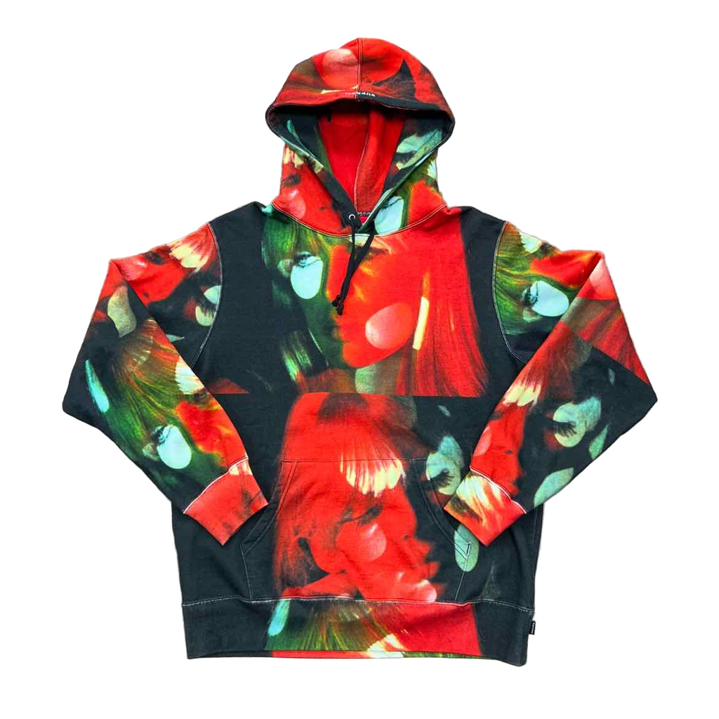 Supreme Hoodie "NICO" Red Used Size M