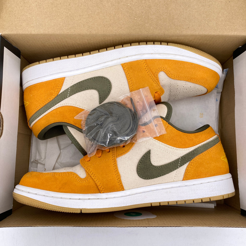 Air Jordan 1 Low SE "Light Curry" 2021 Used Size 9