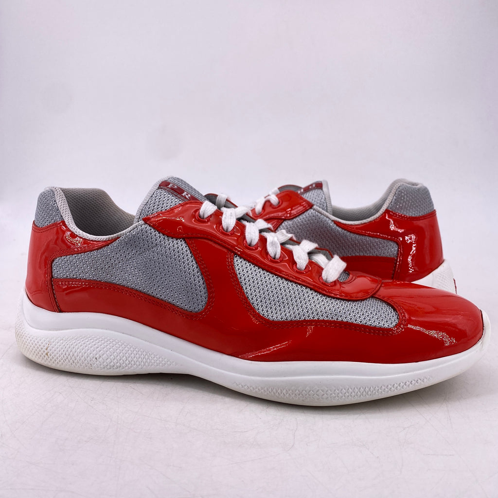 Prada America's Cup "Orange"  Used Size 10 Prada