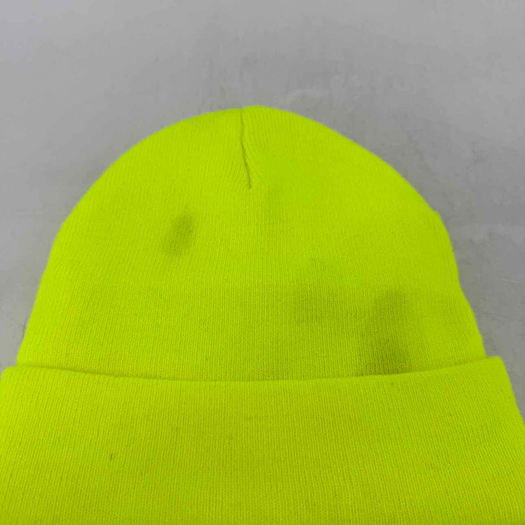 Chrome Hearts Beanie "LOGO" Used Neon Size OS