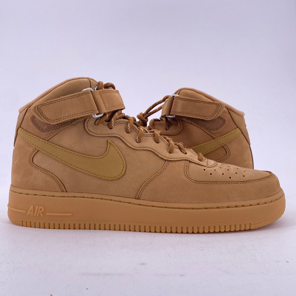 Nike Air Force 1 Mid "Flax" 2022 New Size 12.5