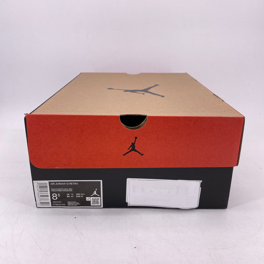 Air Jordan 12 Retro "Stealth" 2022 New Size 8.5