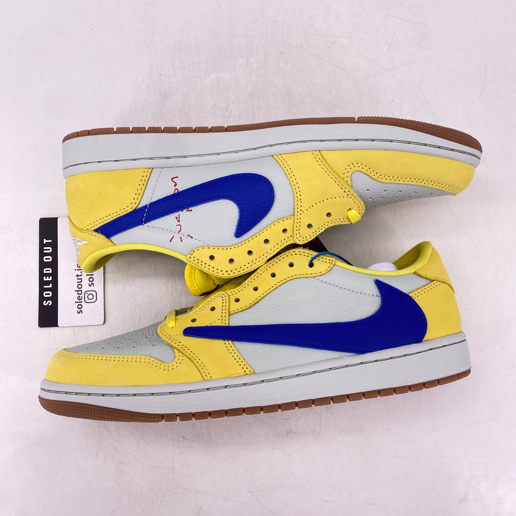 Air Jordan (W) 1 Low OG "Canary" 2024 New Size 12W