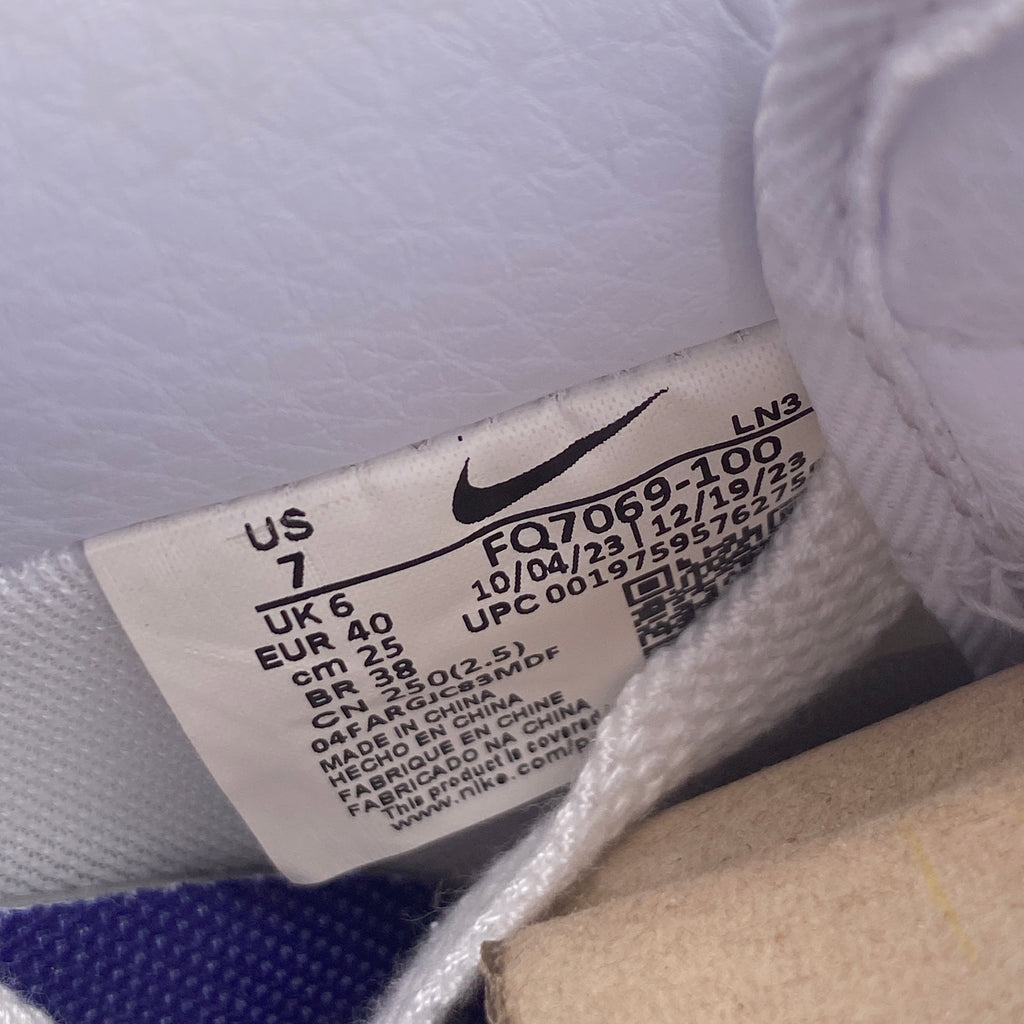Nike Air Force 1 Low "Cpfm White" 2024 New Size 7