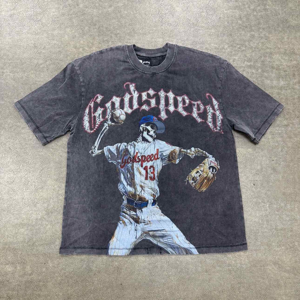 Godspeed T-Shirt "STRIKE OUT" Black New Size S