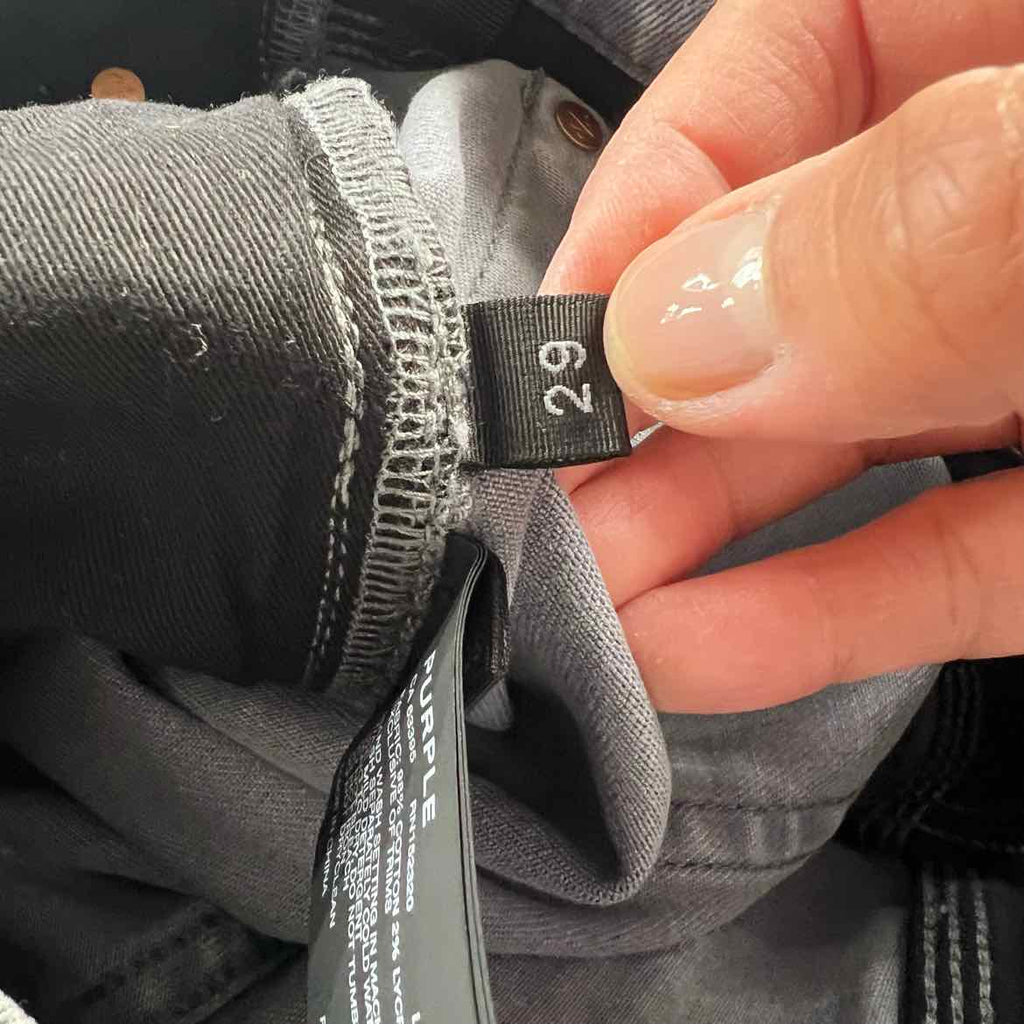 Purple Jeans "GREY" Grey New Size 29