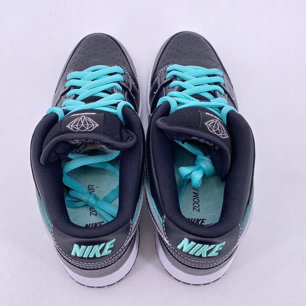Nike SB Dunk Low Pro "Black Diamond" 2018 Used Size 9
