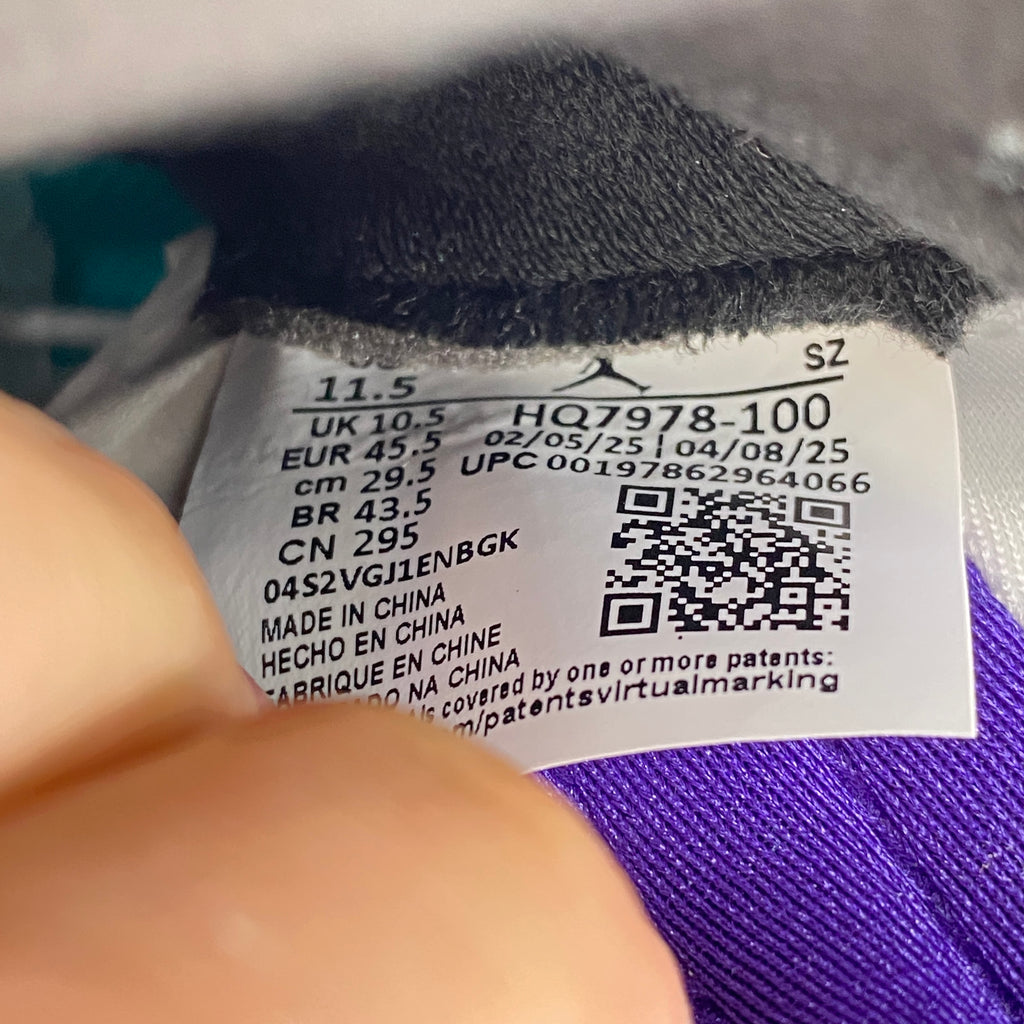 Air Jordan 5 Retro "Grape" 2025 New Size 11.5