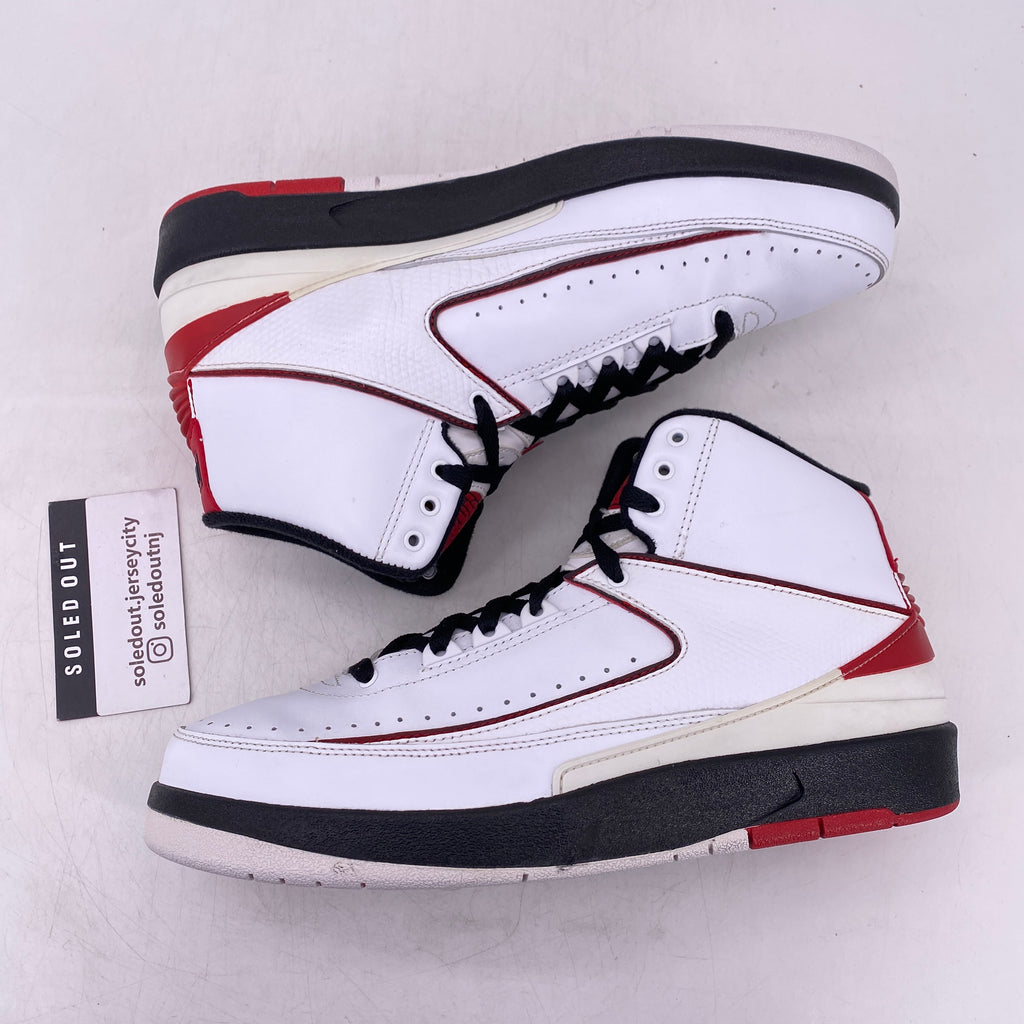Air Jordan 2 Retro "White Varsity Red" 2010 Used Size 8.5