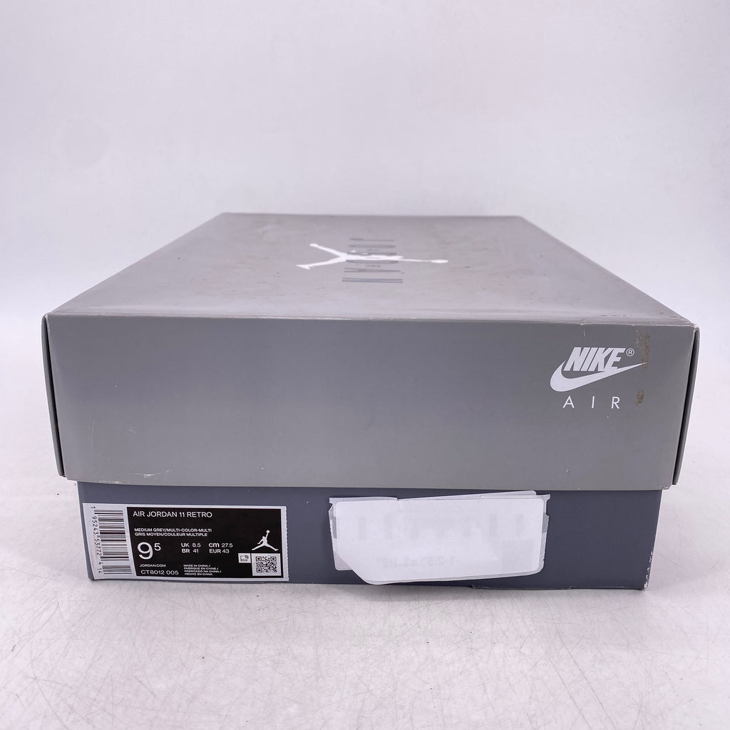 Air Jordan 11 Retro "Cool Grey" 2021 New Size 9.5