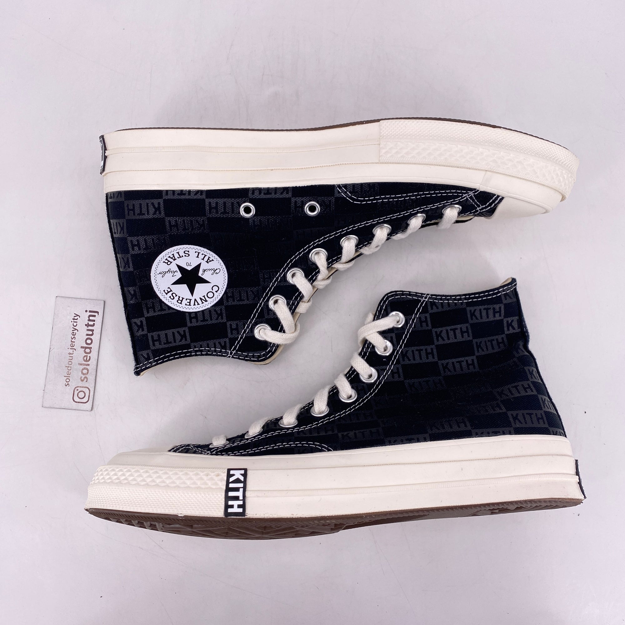 Converse Chuck 70 &quot;Kith Black&quot;  Used Size 8