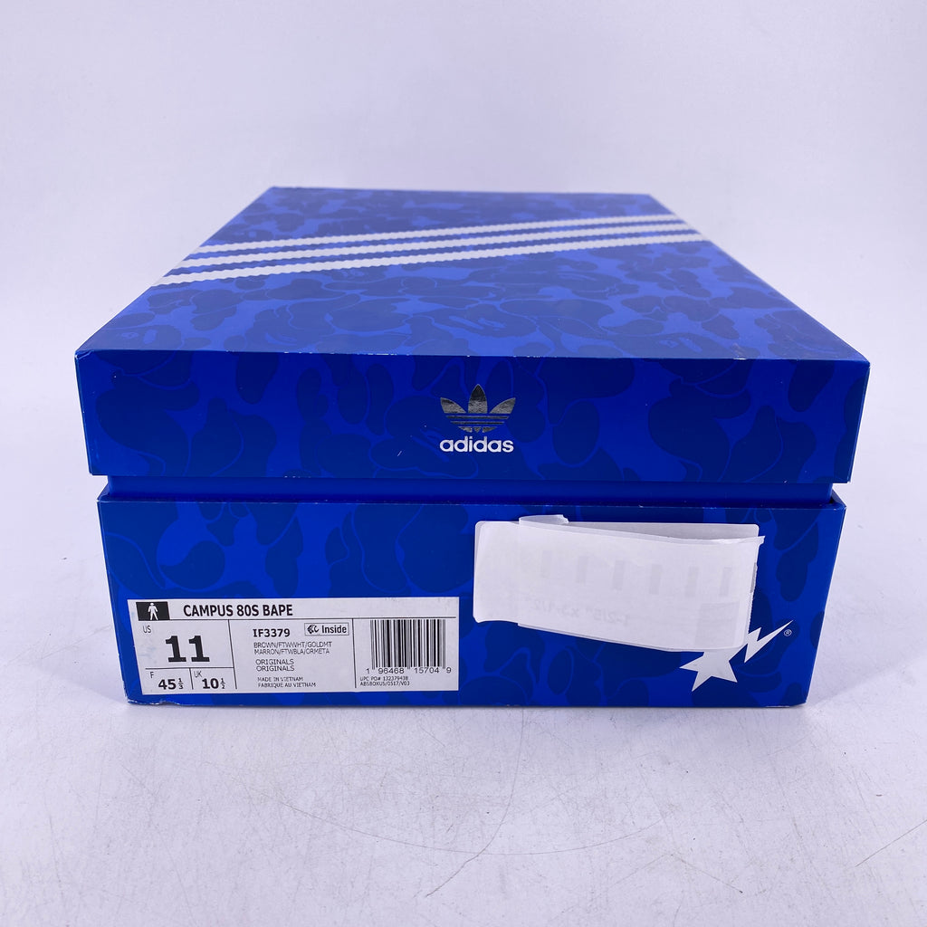 Adidas Campus 80 "Bape 30Th Anni Brown" 2023 New Size 11
