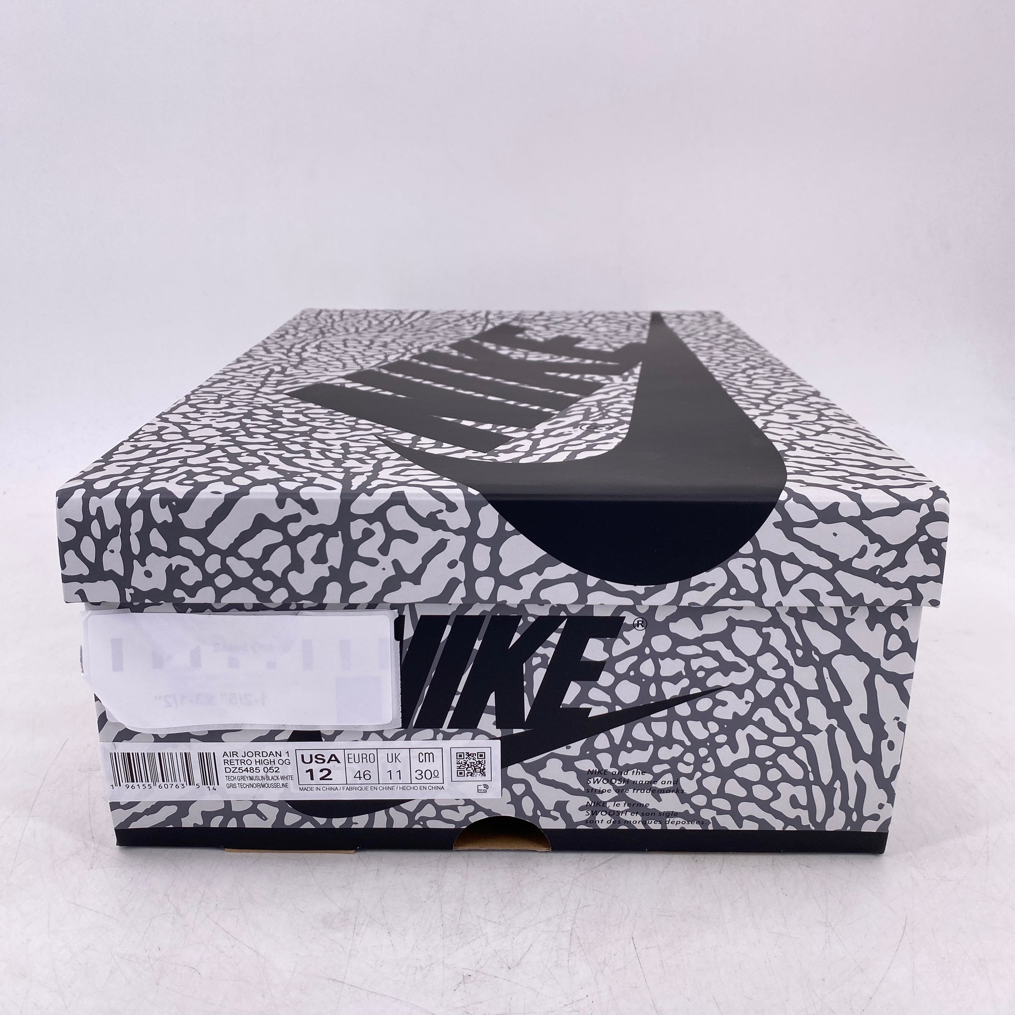 Air Jordan 1 Retro High OG &quot;White Cement&quot; 2023 New Size 12