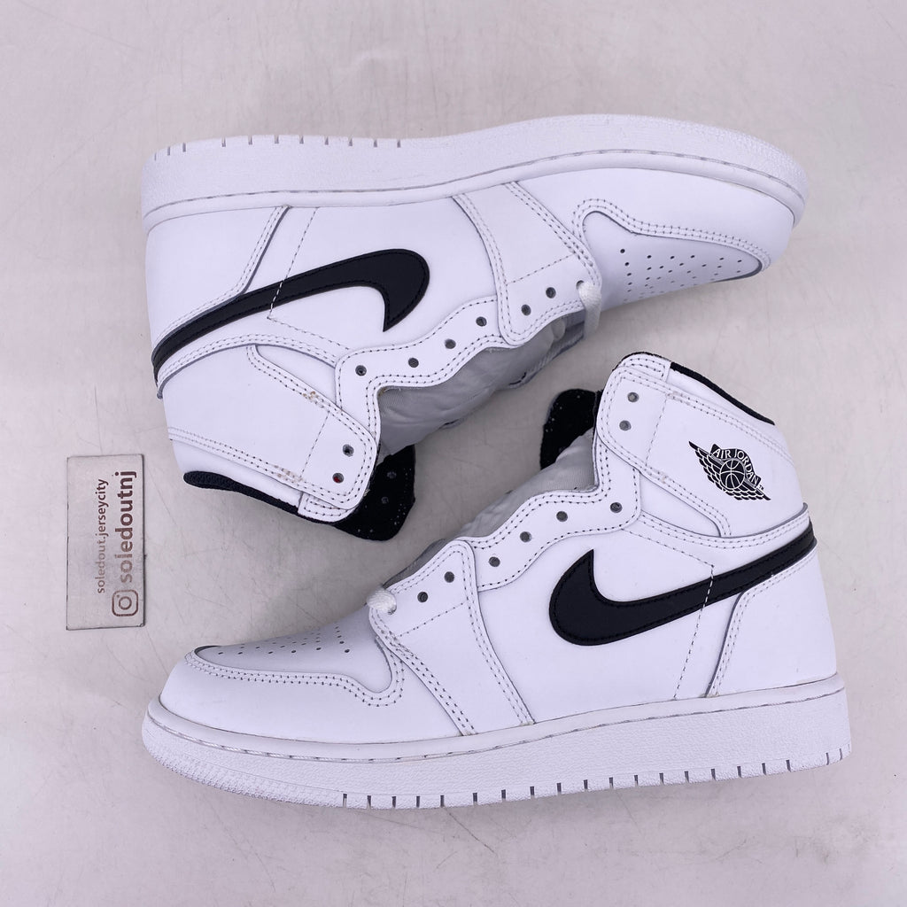 Air Jordan (GS) 1 Retro High OG "Ying Yang White" 2016 New Size 6.5Y