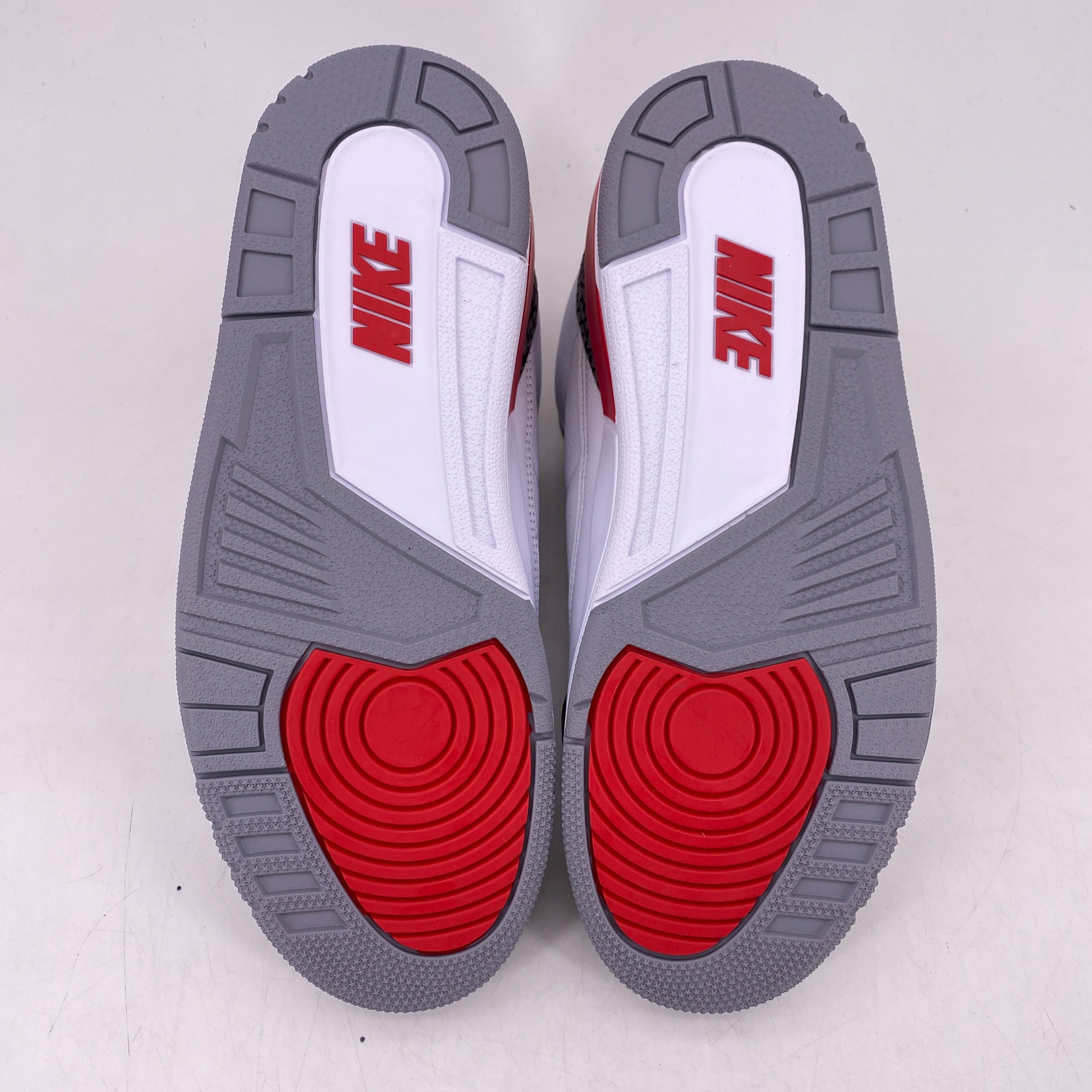 Air Jordan 3 Retro &quot;Fire Red&quot; 2022 New Size 8.5