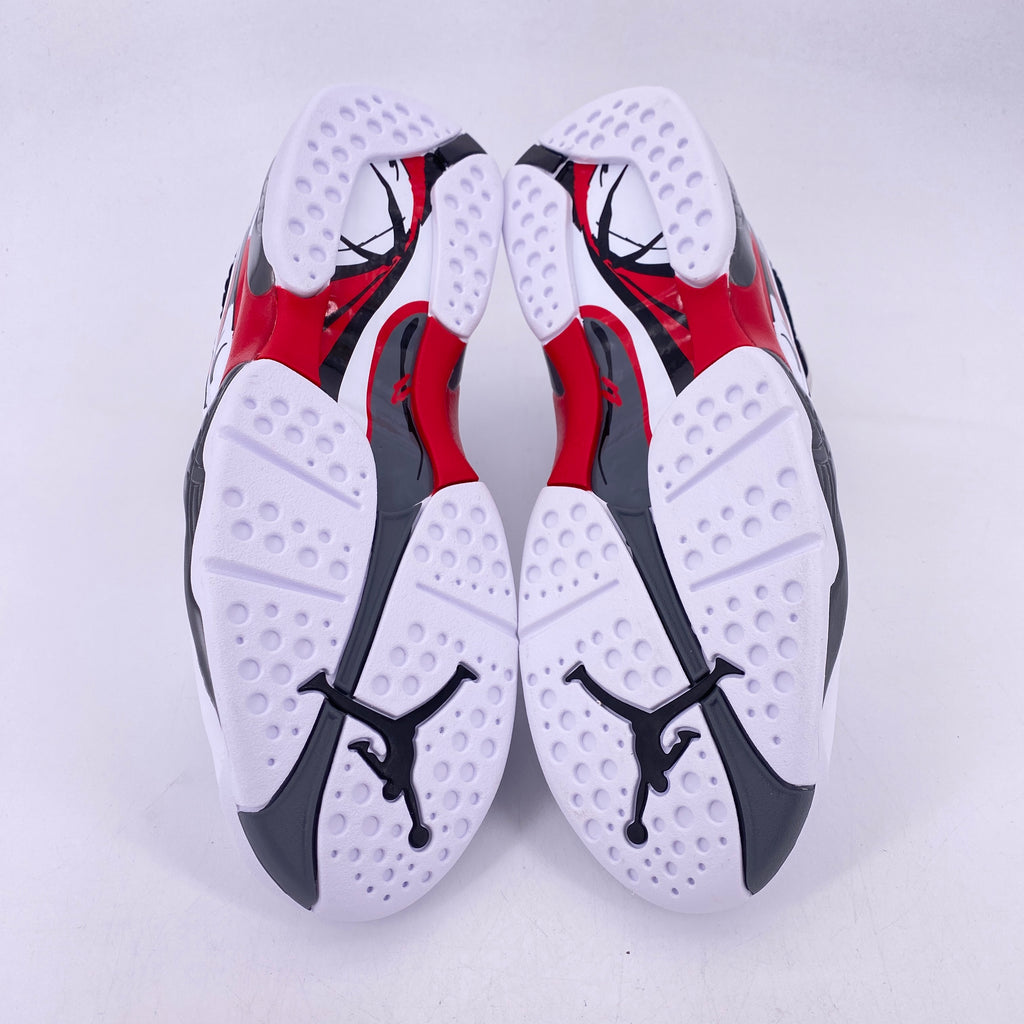 Air Jordan 8 Retro "White True Red" 2025 New Size 10.5
