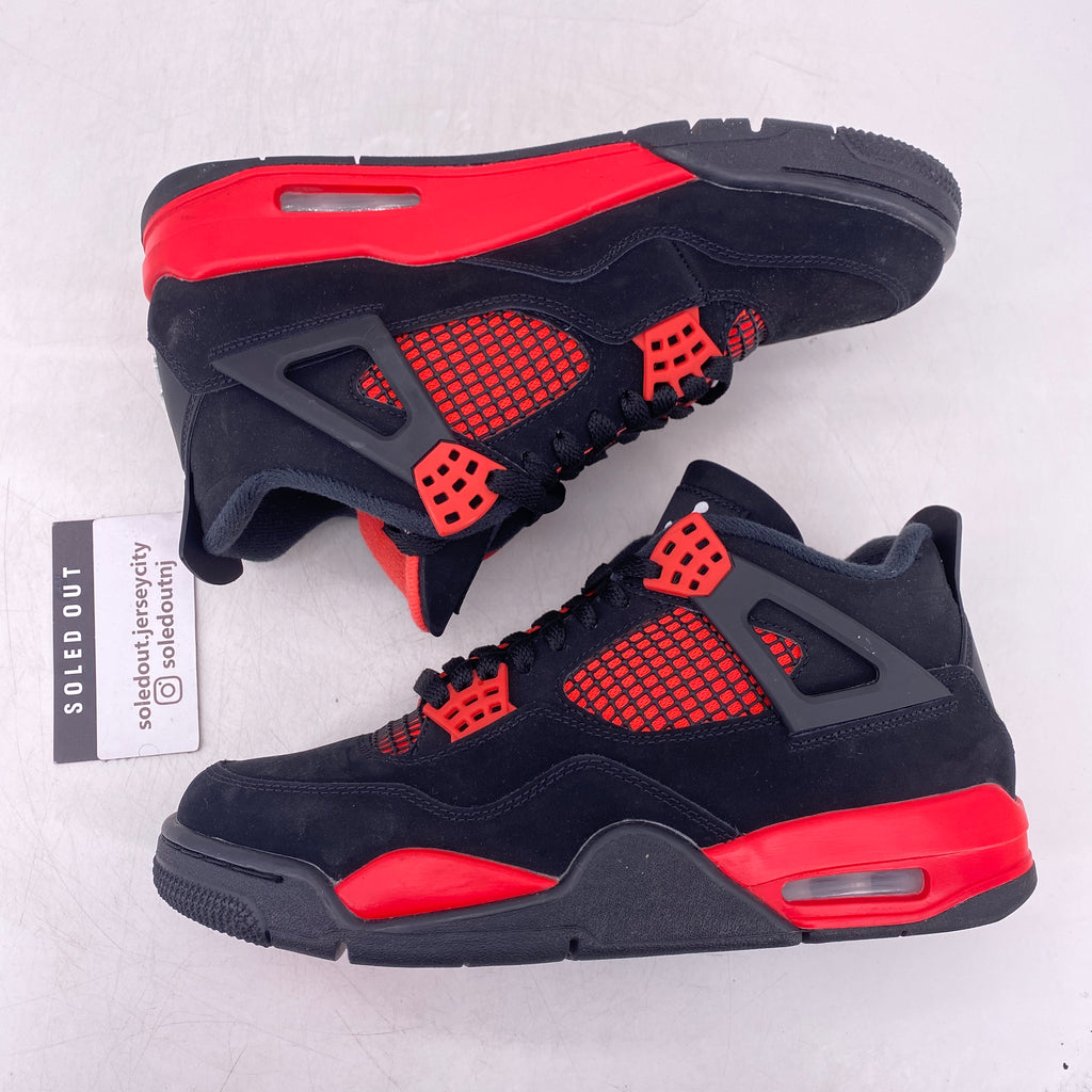 Air Jordan 4 Retro "Red Thunder" 2022 Used Size 8