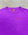 Human Made Long Sleeve "PATCH LOGO" Purple Used Size XL