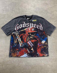 Godspeed T-Shirt "BASEBALL HITTER" Black New Size 2XL