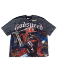 Godspeed T-Shirt "BASEBALL HITTER" Black New Size 2XL