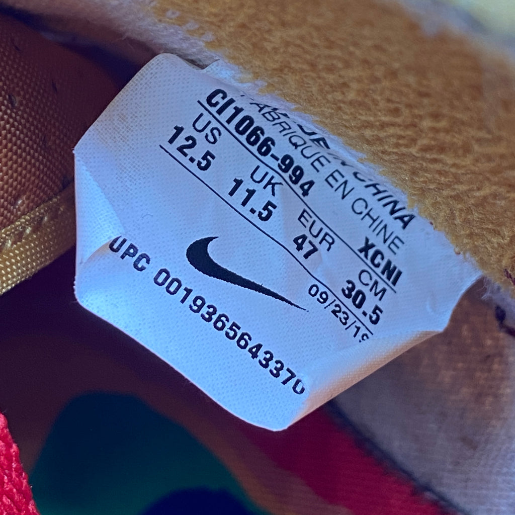 Nike Blazer Mid "Cpfm Sponge" 2019 Used Size 12.5