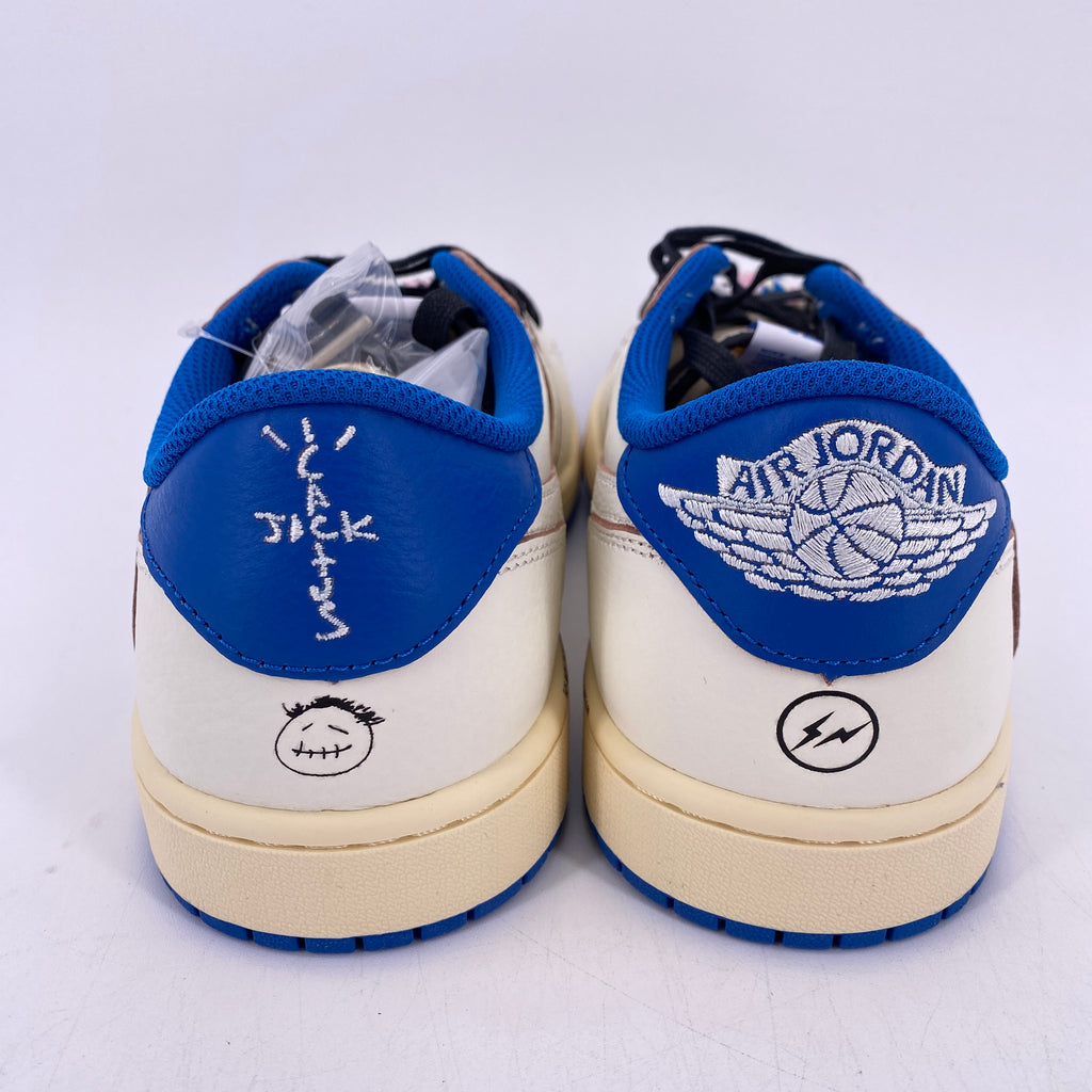 Air Jordan 1 Low OG SP "Travis Fragment Military Blue" 2025 New Size 10.5