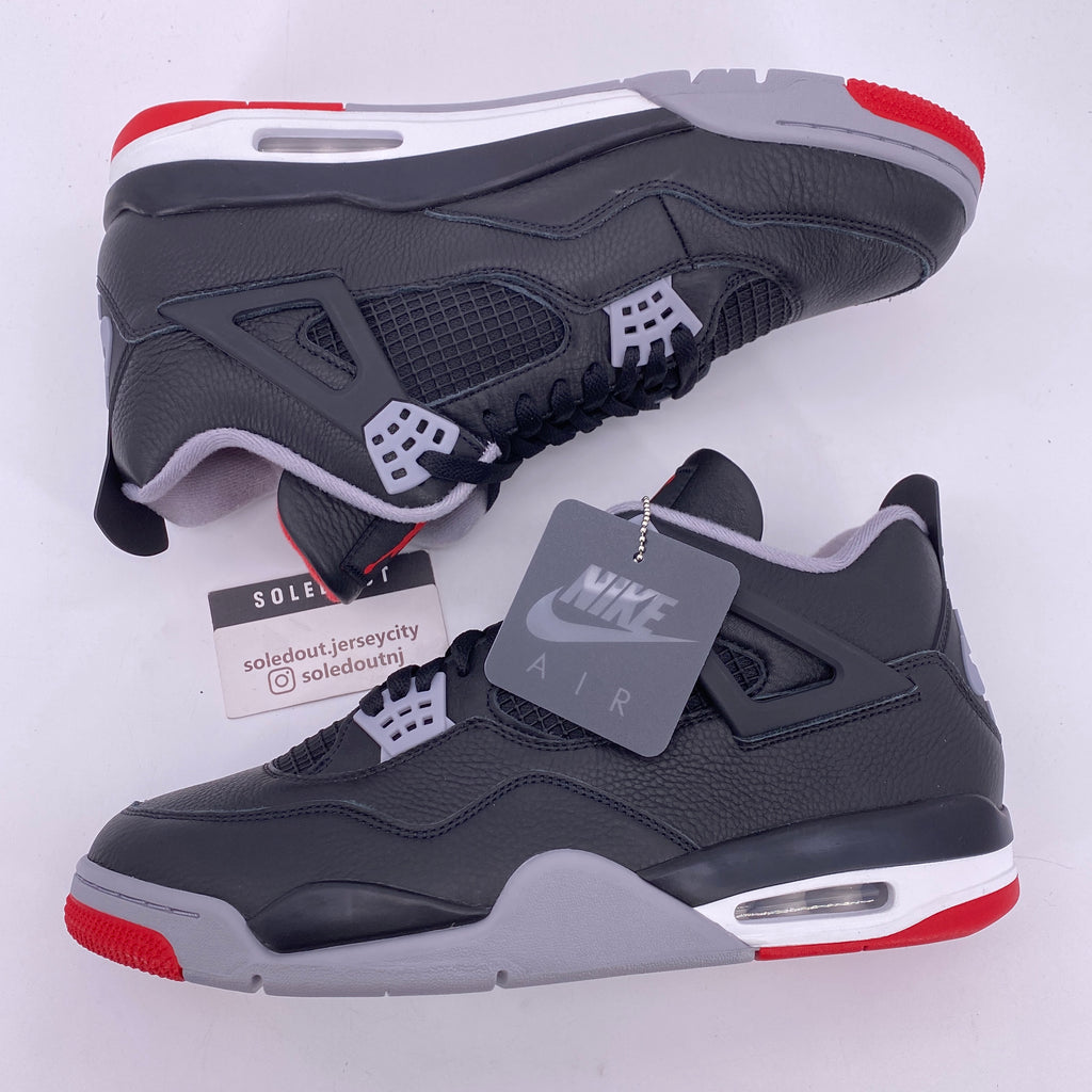 Air Jordan 4 Retro "Bred Reimagined" 2024 New Size 13