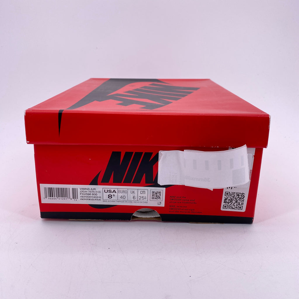 Air Jordan (W) 1 Retro High OG "Washed Pink" 2023 Used Size 8.5W