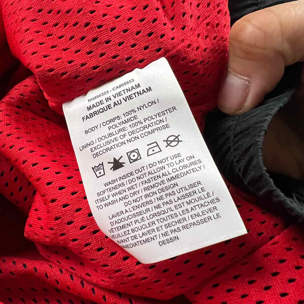 Nike Track Jacket "BLACK RED" BLACK RED Used Size XL