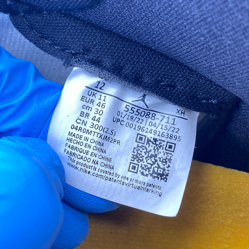 Air Jordan 1 Retro High OG "Taxi" 2022 New Size 12