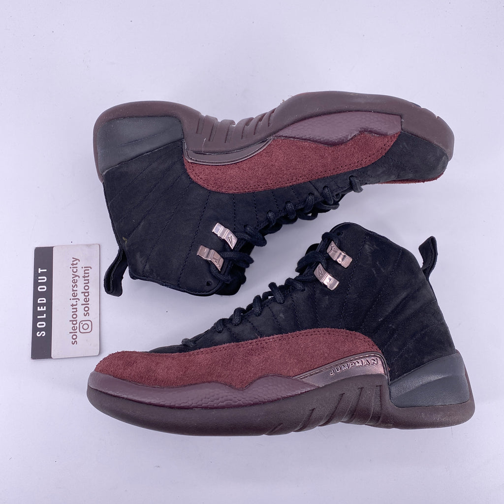 Air Jordan (W) 12 Retro "A Ma Maniere Black" 2023 Used Size 7W