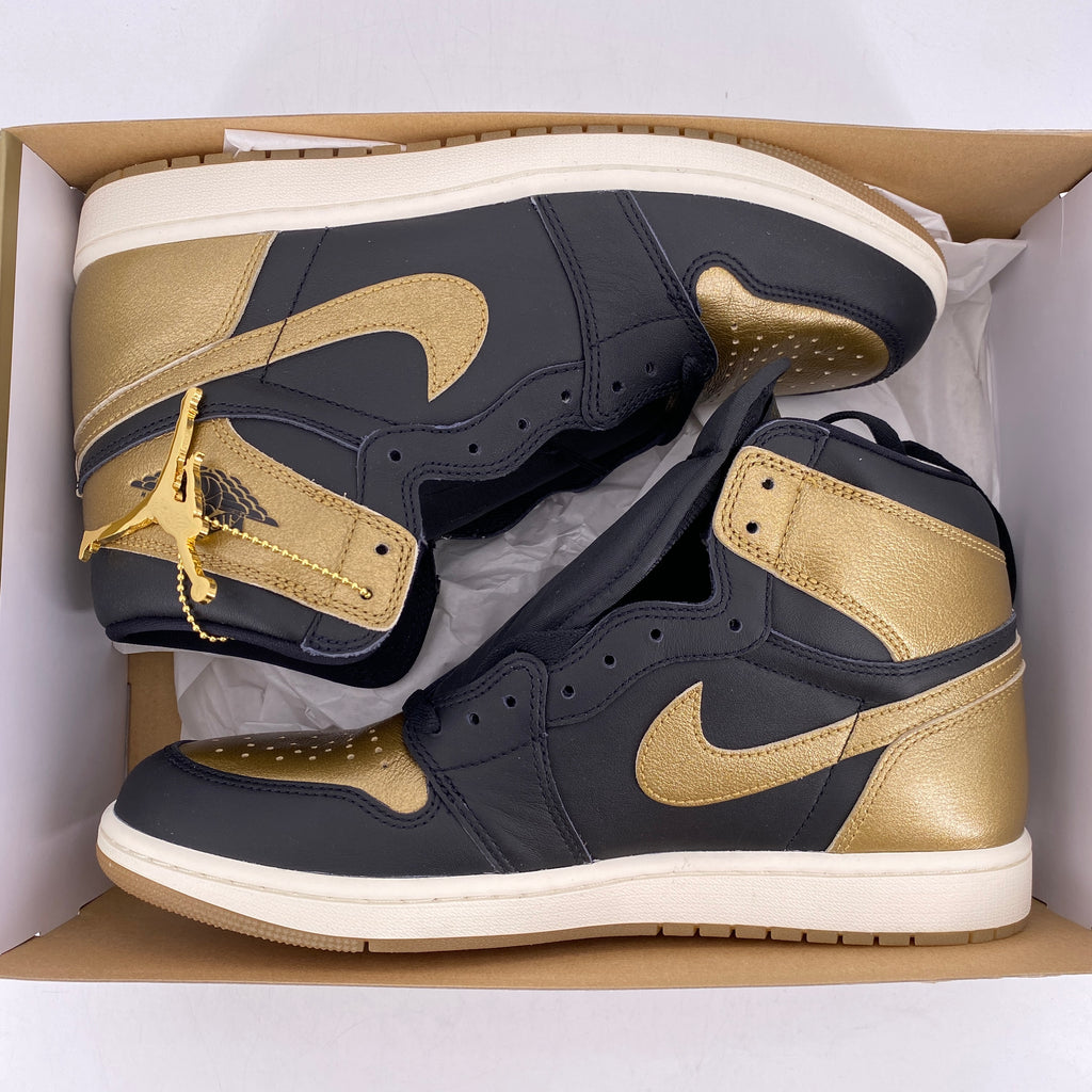 Air Jordan 1 Retro High OG "Black Metallic Gold" 2024 New Size 11.5