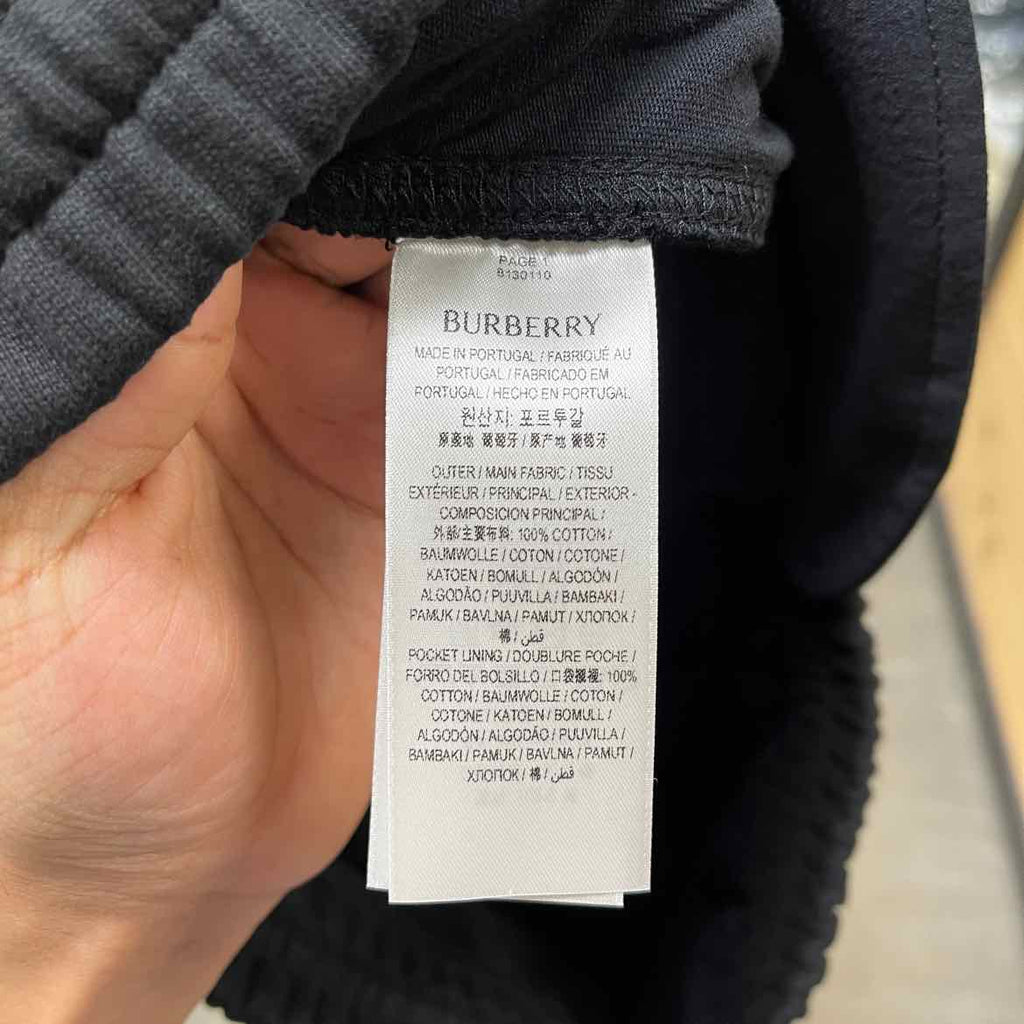 Burberry Shorts "LOGO" Black New Size S
