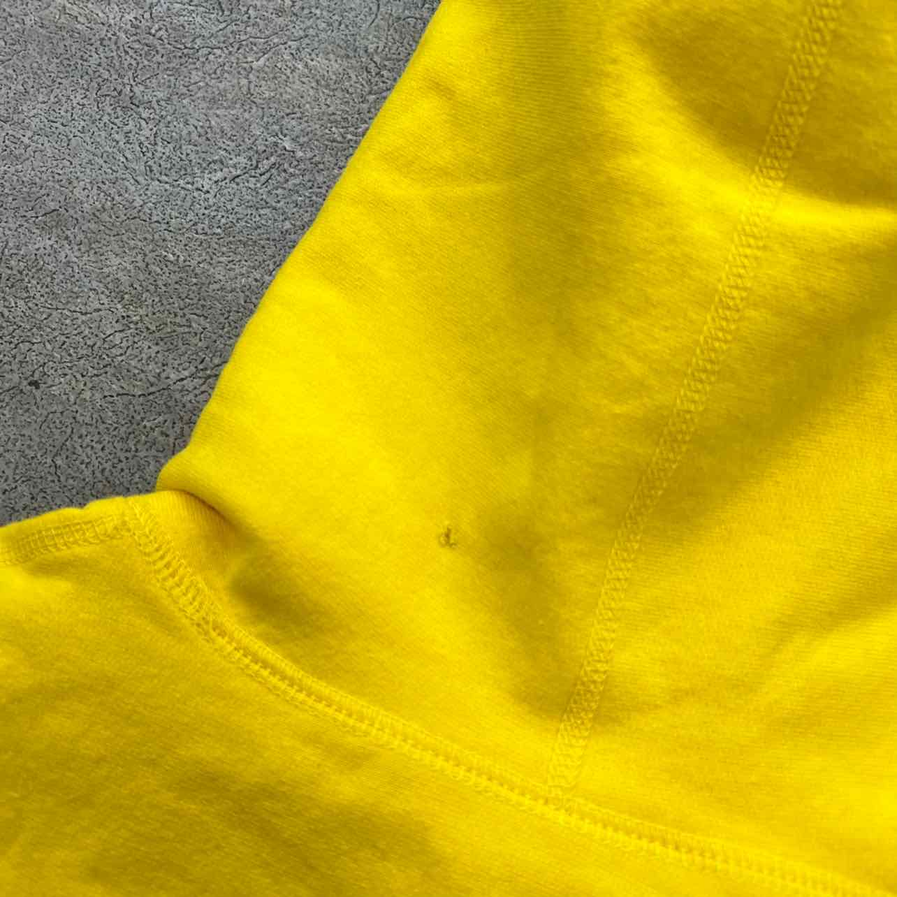 Supreme Hoodie "BANDANA BOX LOGO" Yellow Used Size S