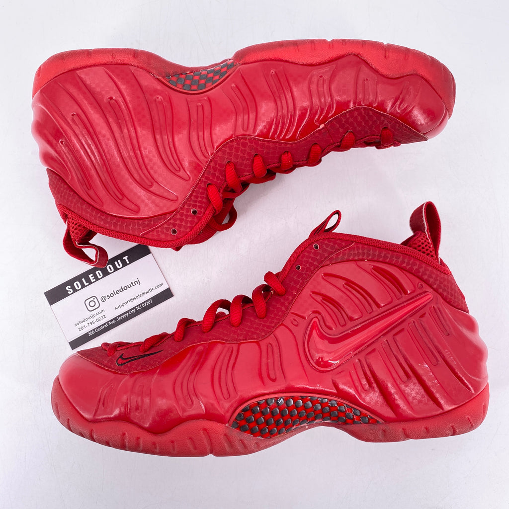 Nike Air Foamposite Pro "Red October" 2015 Used Size 9.5