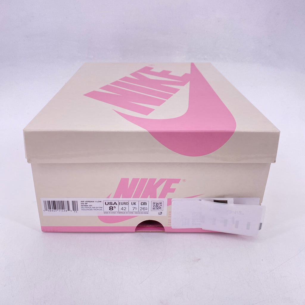 Air Jordan 1 Low OG SP "Travis Scott Sail Tropical Pink" 2026 New Size 8.5