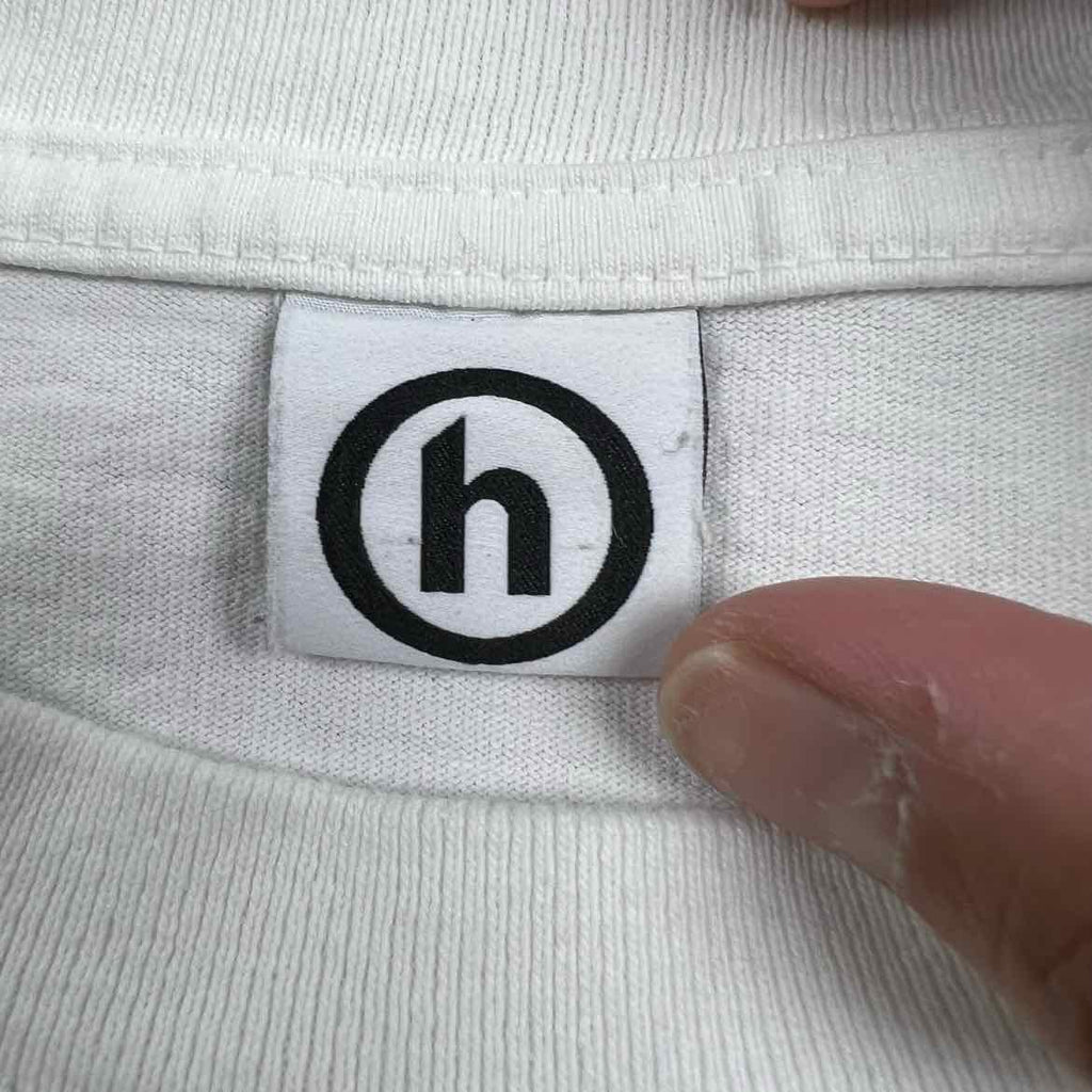Hidden NY T-Shirt "LOGO" White Used Size L