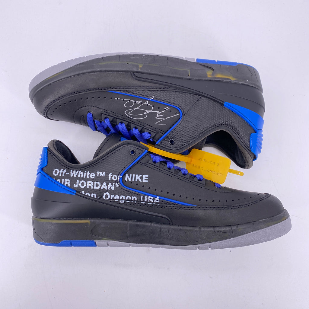 Air Jordan 2 Retro "Ow Black Blue" 2021 New Size 10