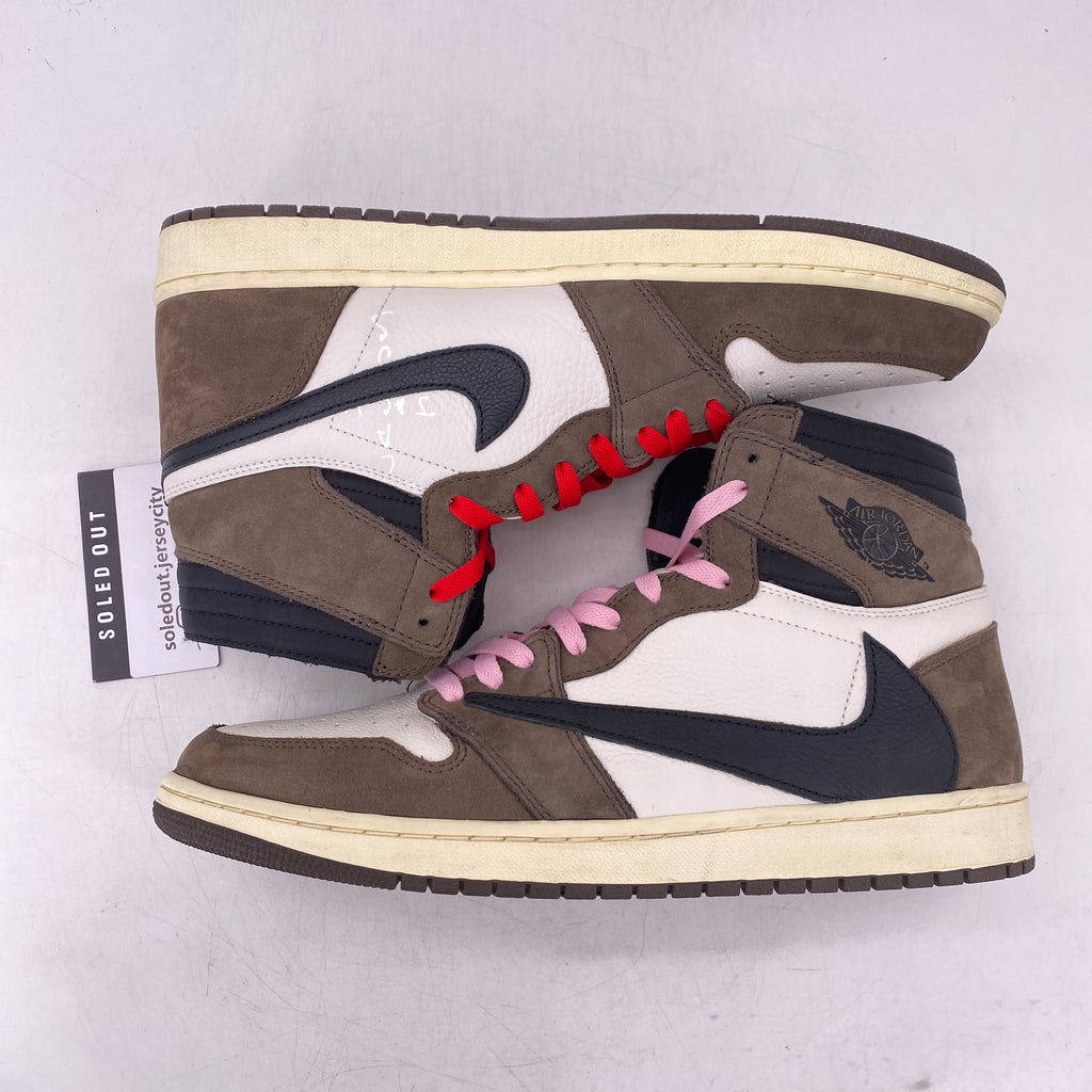 Air Jordan 1 Retro High OG "Travis Scott Mocha" 2019 Used Size 13