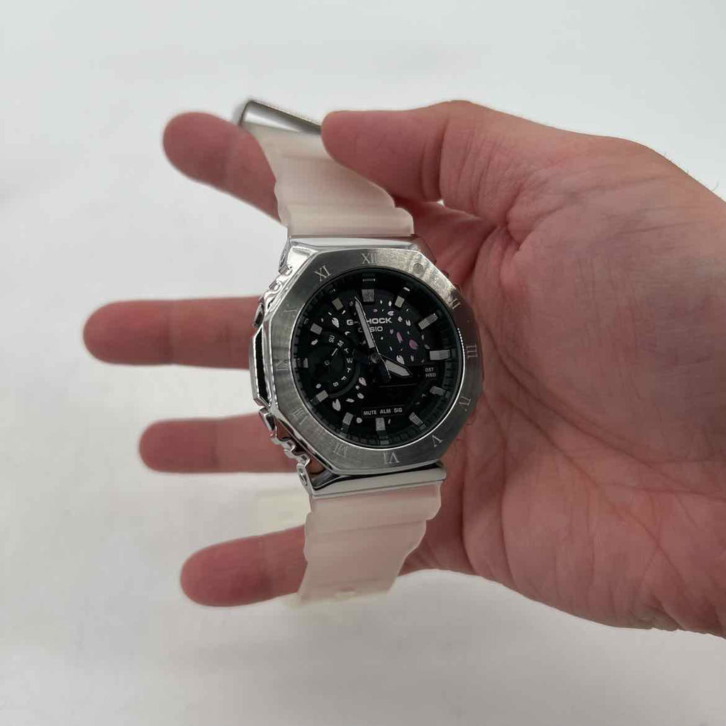 G-Shock Watch "ONE OK ROCK" Used Silver Size OS