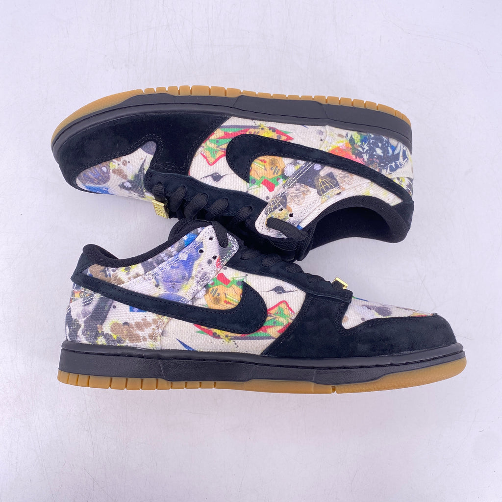 Nike SB Dunk Low "Supreme Rammellzee" 2023 Used Size 8.5