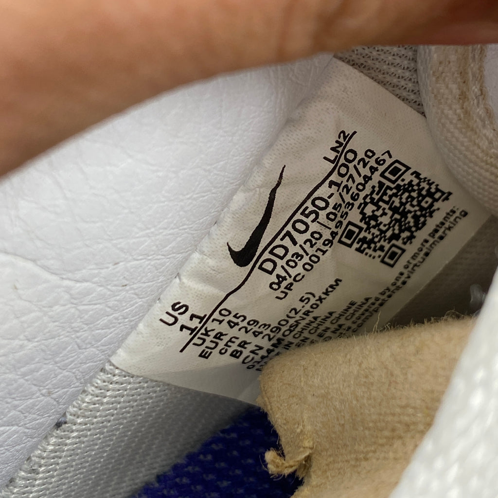 Nike Air Force 1 Low "Cpfm White" 2020 Used Size 11