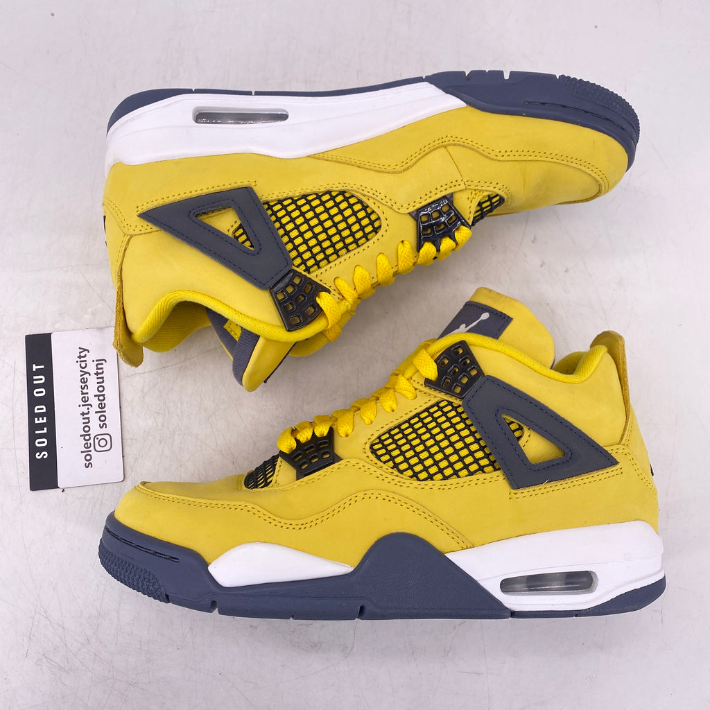 Air Jordan 4 Retro "Lightning" 2021 Used Size 8