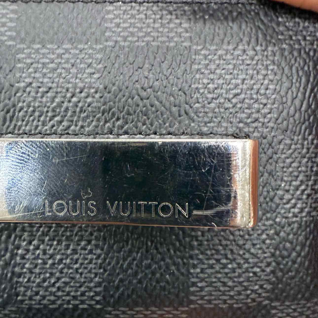 Louis Vuitton Wallet "MONEY CLIP" Used Black