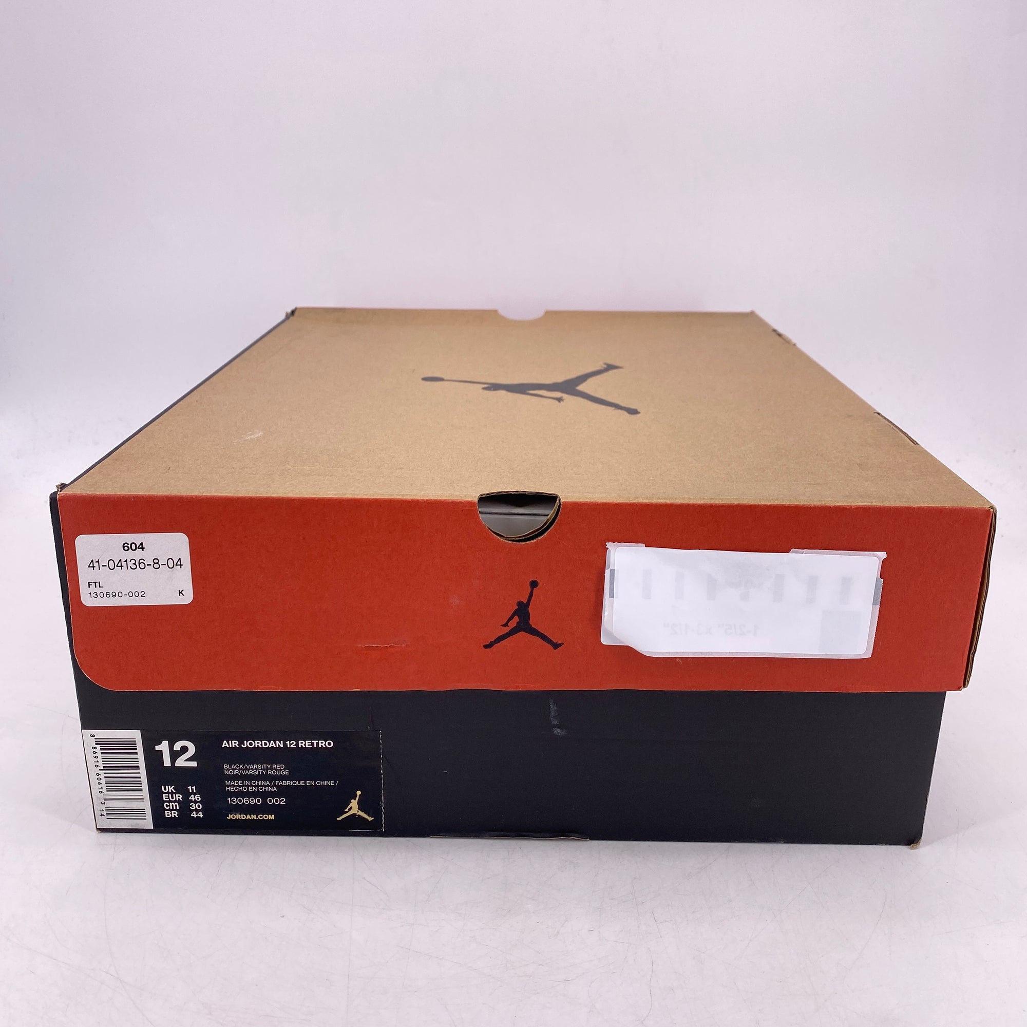 Air Jordan 12 Retro &quot;Flu Game&quot; 2016 Used Size 12